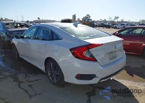 2020 Honda Civic Ex-L z USA, uszkodzony, nr VIN 19XFC1F7XLE212833